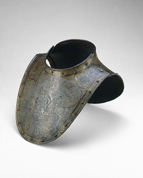 Gorget, France, 1590  /  1600. Creator: Unknown