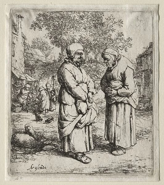 The two Gossips. Creator: Adriaen van Ostade (Dutch, 1610-1684)