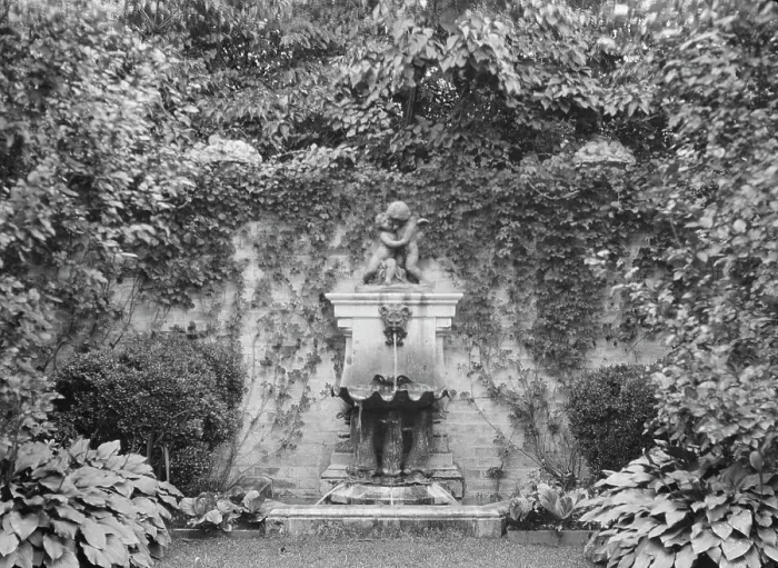 Framed Print : Gossler, Philip, Mrs. garden, between 1927 and 1929. Creator: Arnold Genthe Framed Print : Gossler, Philip, Mrs. garden, between 1927 and 1929. Creator: Arnold Genthe