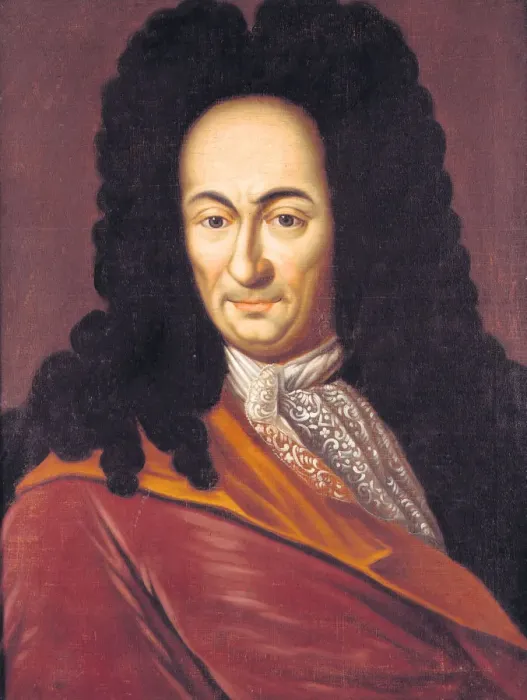 Framed Print : Gottfried Wilhelm Leibniz (1646-1716), c. 1710. Creator: Anonymous Framed Print : Gottfried Wilhelm Leibniz (1646-1716), c. 1710. Creator: Anonymous