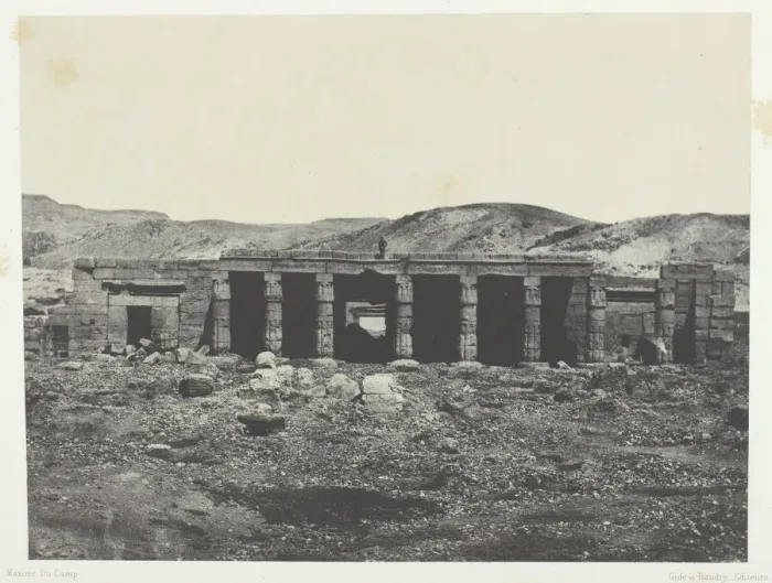 Framed Print : Gournah, Palais de Menephta 1er;Thebes, 1849 / 51, printed 1852 Framed Print : Gournah, Palais de Menephta 1er;Thebes, 1849 / 51, printed 1852