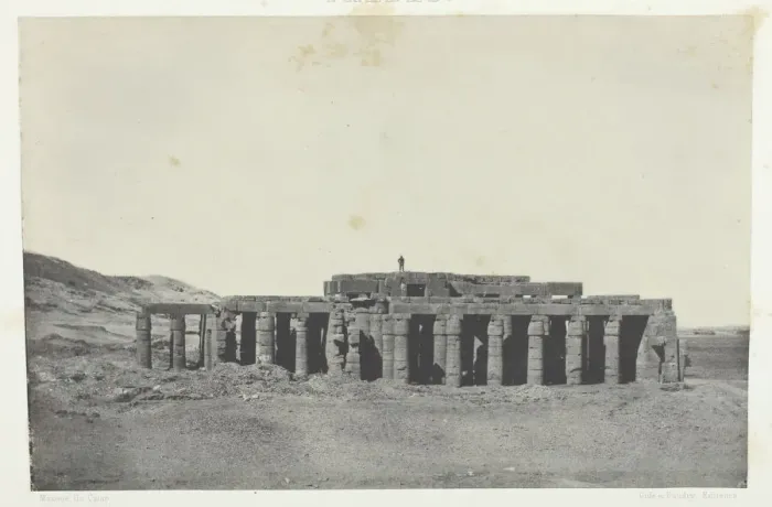 Framed Print : Gournah, Tombeau d Osymandias;Thebes, 1849 / 51, printed 1852 Framed Print : Gournah, Tombeau d Osymandias;Thebes, 1849 / 51, printed 1852