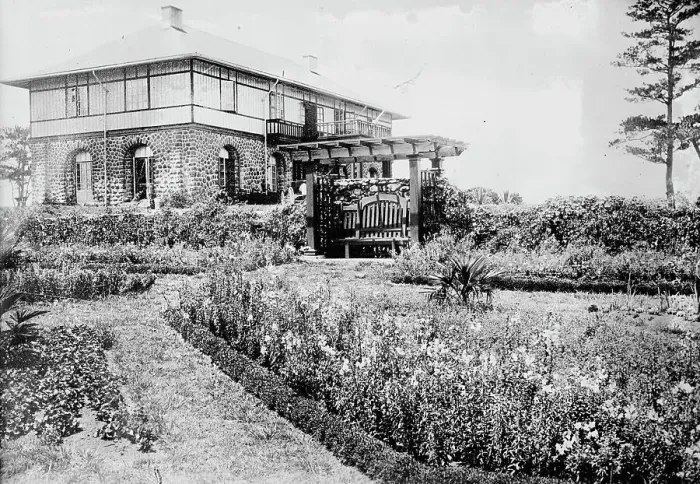 Framed Print : Gov. General's Mansion, Baguio, P.I. between c1915 and c1920. Creator: Bain News Service Framed Print : Gov. General's Mansion, Baguio, P.I. between c1915 and c1920. Creator: Bain News Service
