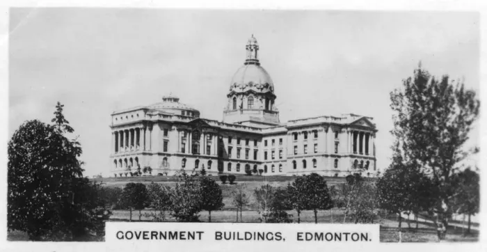 Framed Print : Government Buildings, Edmonton, Alberta, Canada, c1920s Framed Print : Government Buildings, Edmonton, Alberta, Canada, c1920s