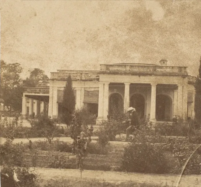 Framed Print : [Government House, Allahabad], 1858. Creator: John Constantine Stanley