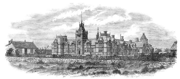 Framed Print : The Government-House, Canterbury Province, New Zealand, 1864. Creator: Unknown Framed Print : The Government-House, Canterbury Province, New Zealand, 1864. Creator: Unknown