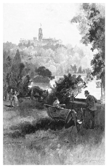 Framed Print : Government House, Melbourne, Victoria, Australia, 1886. Artist: Frederic B Schell Framed Print : Government House, Melbourne, Victoria, Australia, 1886. Artist: Frederic B Schell