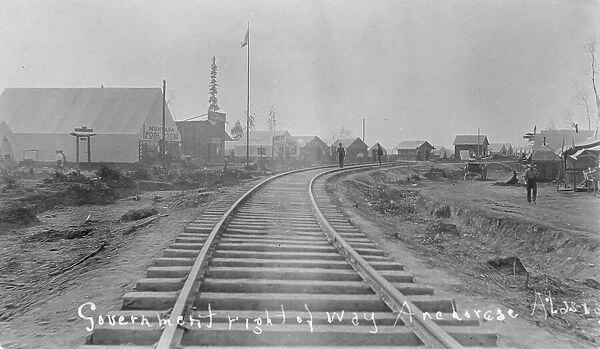 Government railroad, between c1900 and c1930. Creator: Unknown