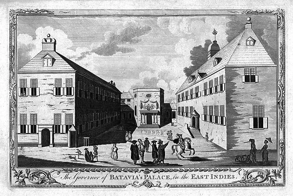 The Governor of Batavias Palace, in the East Indies. c1750