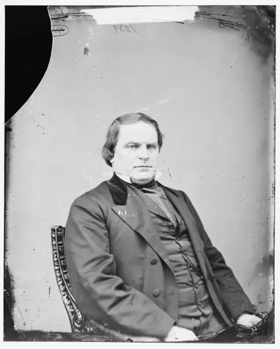 Framed Print : Governor Lewis E. Parsons, between 1865 and 1880. Creator: Unknown Framed Print : Governor Lewis E. Parsons, between 1865 and 1880. Creator: Unknown