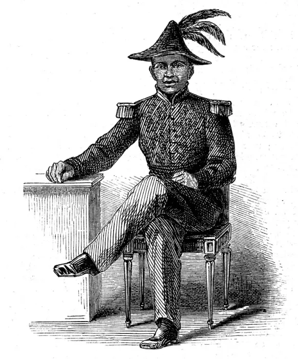 Framed Print : Governor of Majunga, Madagascar, 1873. Creator: Unknown Framed Print : Governor of Majunga, Madagascar, 1873. Creator: Unknown