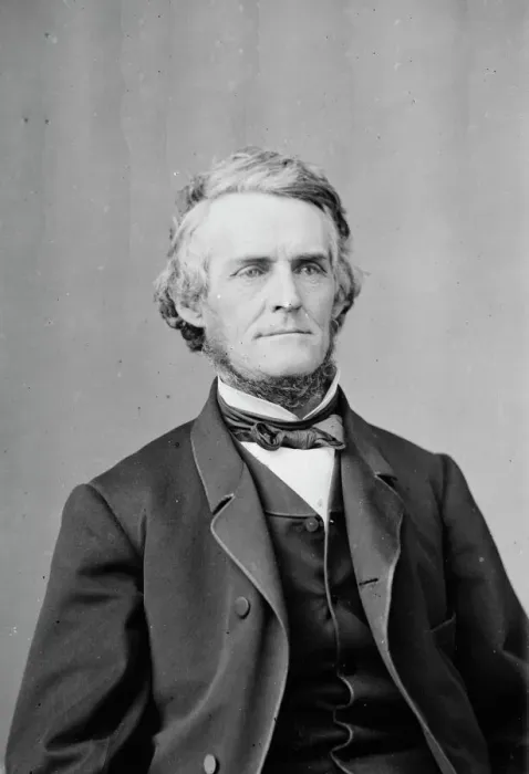 Framed Print : Governor William Dennison of Ohio, between 1855 and 1865. Creator: Unknown Framed Print : Governor William Dennison of Ohio, between 1855 and 1865. Creator: Unknown