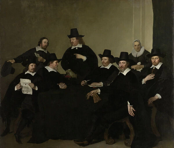 The governors of the Nieuwezijds Huiszittenhuis in Amsterdam