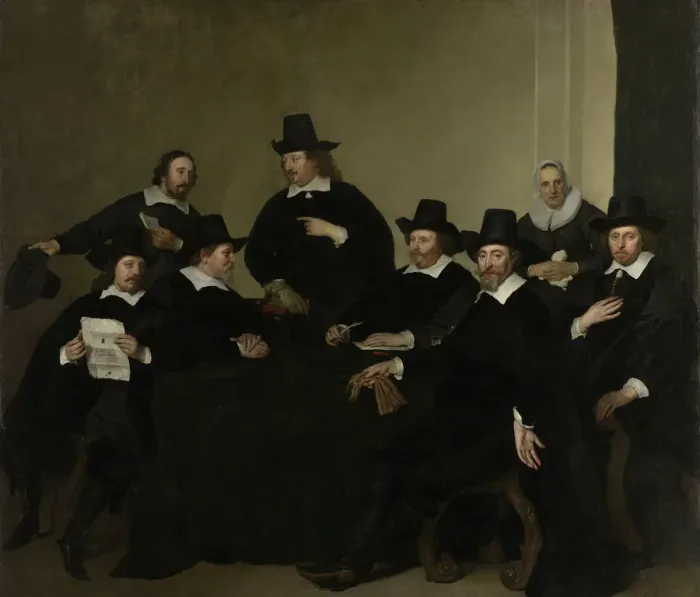Framed Print : The governors of the Nieuwezijds Huiszittenhuis in Amsterdam Framed Print : The governors of the Nieuwezijds Huiszittenhuis in Amsterdam