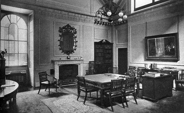 The Governors Room, Bank, London, 1926-1927. Artist: Joel