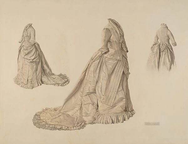 Gown, 1935  /  1942. Creator: Douglas Campbell