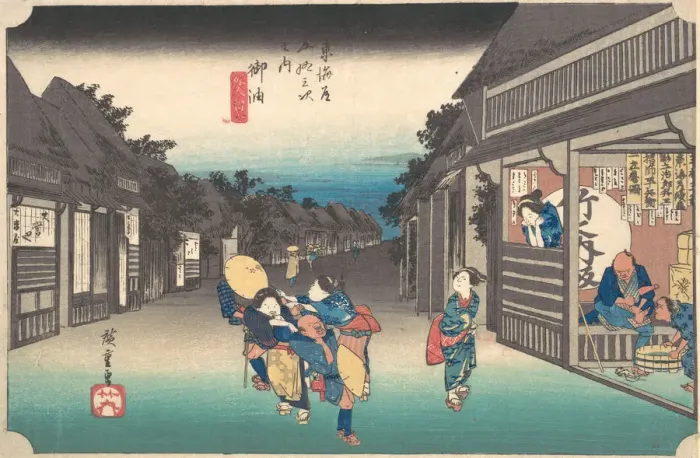 Framed Print : Goyu, Tabibito Ryujo, ca. 1833-34. ca. 1833-34. Creator: Jirobei Framed Print : Goyu, Tabibito Ryujo, ca. 1833-34. ca. 1833-34. Creator: Jirobei