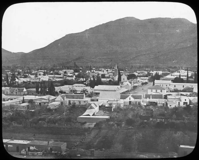 Framed Print : Graaff-Reinet, South Africa, c1890 Framed Print : Graaff-Reinet, South Africa, c1890