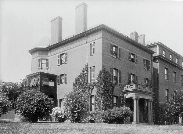 Grace Denio Litchfield's home, 2010 Mass. Ave. N.W. Washington, D.C. between 1890 and 1950. Creator: Frances Benjamin Johnston