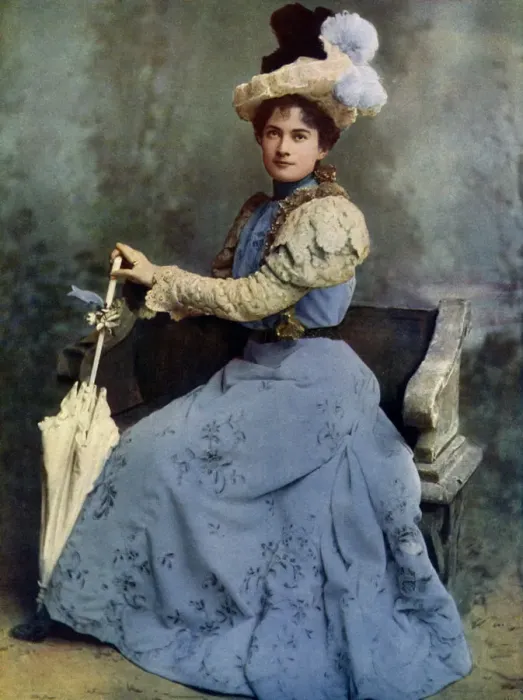 Framed Print : Grace Palotta, actress, 1899-1900. Artist: Window & Grove Framed Print : Grace Palotta, actress, 1899-1900. Artist: Window & Grove