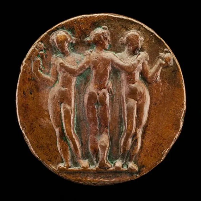 Framed Print : The Three Graces [reverse]. Creator: Danese Cattaneo