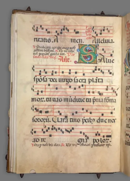 Framed Print : Gradual, c. 1520. Creator: Girolamo dai Libri (Italian, 1474-1555), circle of