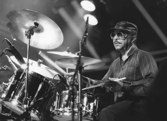 Framed Print : Grady Tate, c1995. Creator: Brian Foskett Framed Print : Grady Tate, c1995. Creator: Brian Foskett