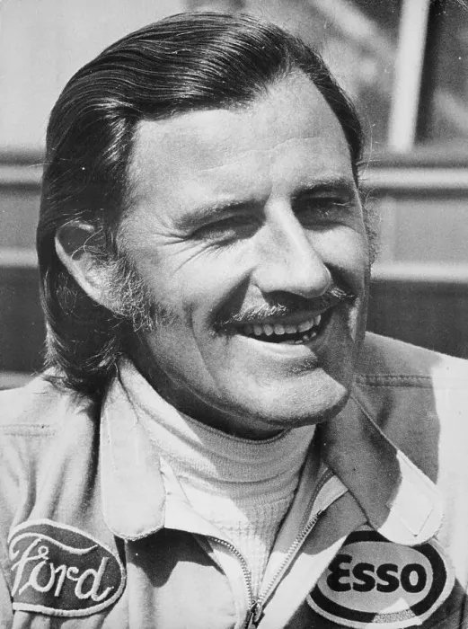 Framed Print : Graham Hill, early 1970s Framed Print : Graham Hill, early 1970s