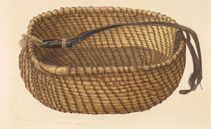 Framed Print : Grain Basket, 1938. Creator: Alfonso Moreno