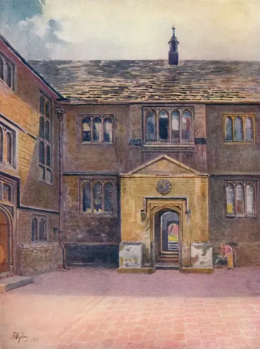 Framed Print : Grammar School, Guildford, 1911, (1914). Artist: Jamess Ogilvy Framed Print : Grammar School, Guildford, 1911, (1914). Artist: Jamess Ogilvy