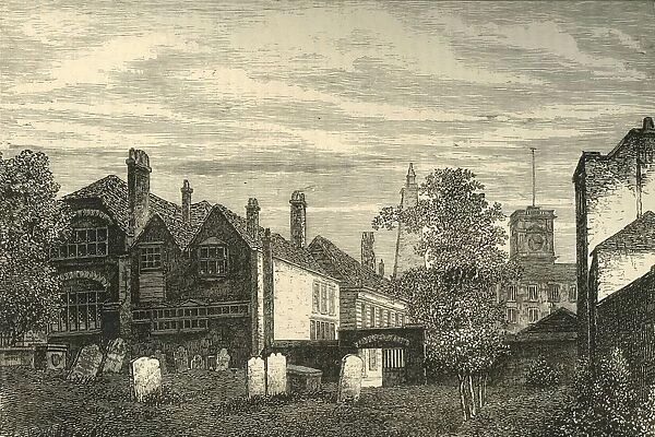 The Grammar School of St. Olaves, 1810, (c1878). Creator: Unknown