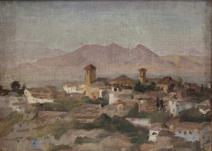Framed Print : Granada, 1899. Creator: Jan Ciaglinski Framed Print : Granada, 1899. Creator: Jan Ciaglinski