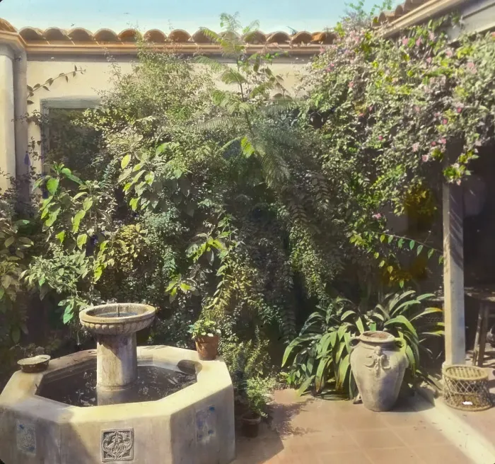 Framed Print : Granada house development, Santa Barbara, California, 1923. Creator: Frances Benjamin Johnston. Granada house development, Santa Barbara, California, 1923. Creator: Frances Benjamin Johnston Framed Print : Granada house development, Santa Barbara, California, 1923. Creator: Frances Benjamin Johnston. Granada house development, Santa Barbara, California, 1923. Creator: Frances Benjamin Johnston