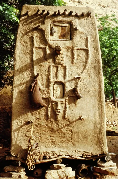 Framed Print : Granary, Pays Dogon, Mali, 1990. Creator: Amanda Waite Framed Print : Granary, Pays Dogon, Mali, 1990. Creator: Amanda Waite