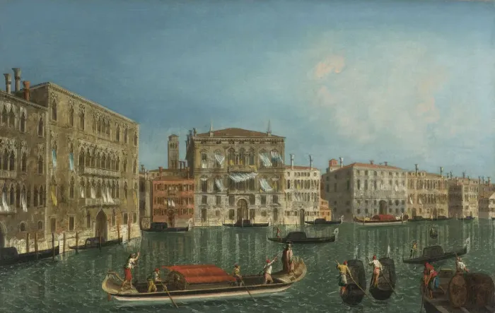 Framed Print : The Grand Canal with Palazzo Foscari and Palazzo Balbi Framed Print : The Grand Canal with Palazzo Foscari and Palazzo Balbi