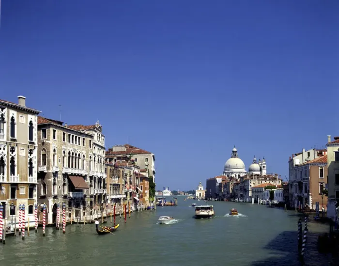 Framed Print : The Grand Canal and San Salute from Accademia bridge, Venice, Italy Framed Print : The Grand Canal and San Salute from Accademia bridge, Venice, Italy
