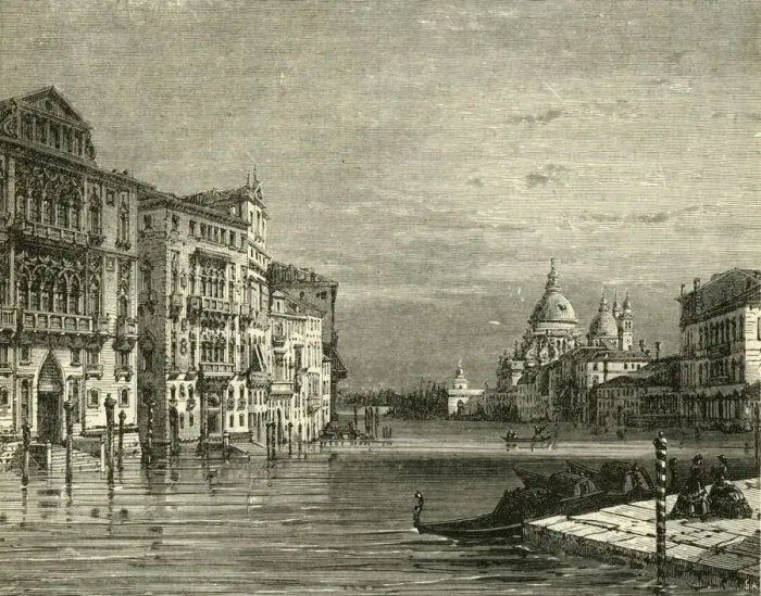 Framed Print : The Grand Canal, Venice, 1890. Creator: Unknown Framed Print : The Grand Canal, Venice, 1890. Creator: Unknown