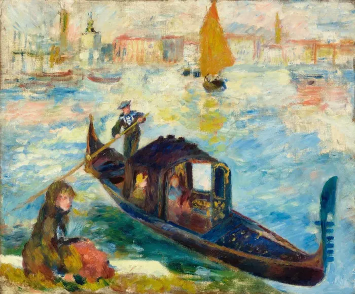 Framed Print : The Grand Canal, Venice (Gondola), 1881 Framed Print : The Grand Canal, Venice (Gondola), 1881