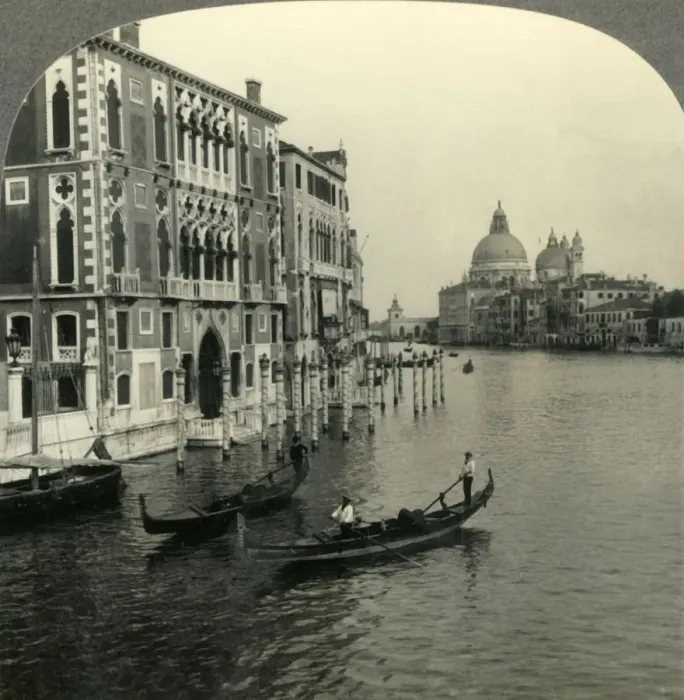 Framed Print : The Grand Canal, Venice, Italy, c1930s. Creator: Unknown Framed Print : The Grand Canal, Venice, Italy, c1930s. Creator: Unknown