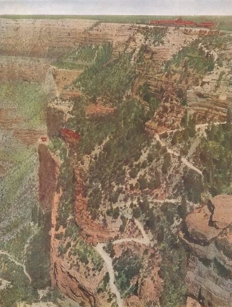 The Grand Canyon, Arizona, 1914. Creator: Unknown