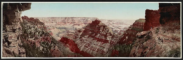 Grand Canyon of the Colorado, Arizona, c1898. Creator: William H. Jackson