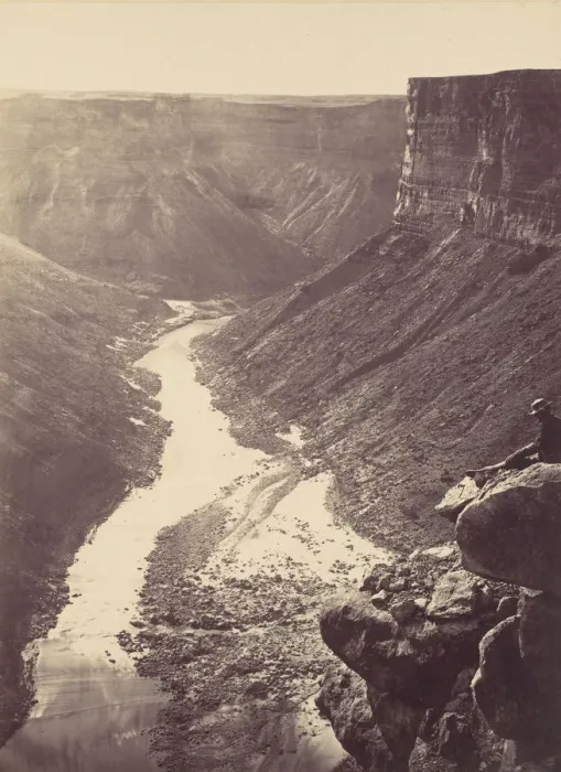 Framed Print : Grand Canyon, Colorado River, Near Paria Creek, Looking West, 1872. Creator: William H Framed Print : Grand Canyon, Colorado River, Near Paria Creek, Looking West, 1872. Creator: William H