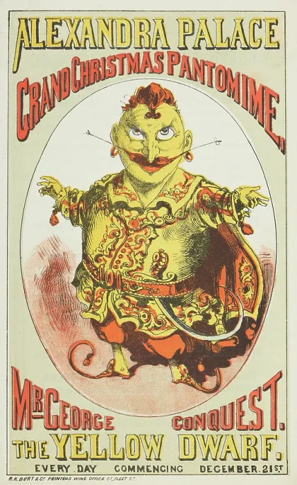 Framed Print : Grand Christmas Pantomime at the Alexandra Palace in London, 1876. Creator: Unknown Framed Print : Grand Christmas Pantomime at the Alexandra Palace in London, 1876. Creator: Unknown