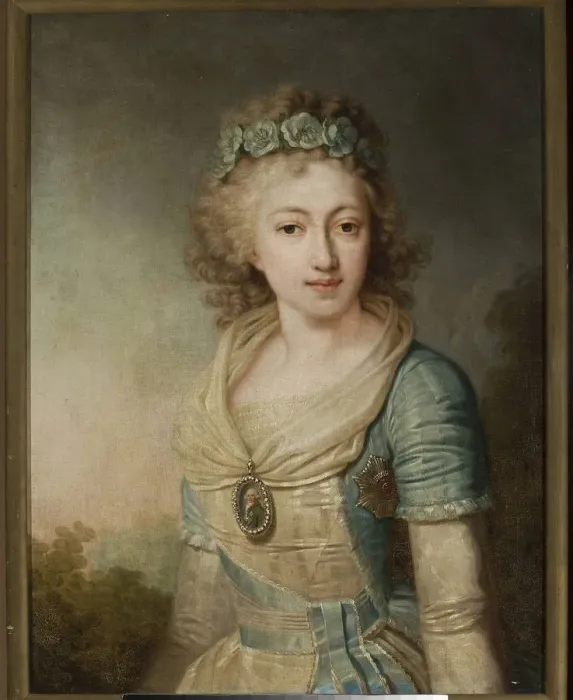 Framed Print : Grand Duchess Elena Pavlovna of Russia (1784-1803), Grand Duchess of Mecklenburg-Schwerin Framed Print : Grand Duchess Elena Pavlovna of Russia (1784-1803), Grand Duchess of Mecklenburg-Schwerin