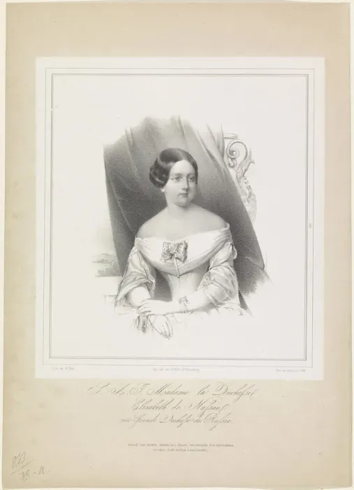 Framed Print : Grand Duchess Elizabeth Mikhailovna of Russia (1826-1845), Duchess of Nassau, ca 1844-1850 Framed Print : Grand Duchess Elizabeth Mikhailovna of Russia (1826-1845), Duchess of Nassau, ca 1844-1850