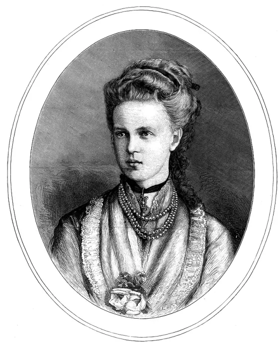 Framed Print : The Grand Duchess Maria Alexandrovna of Russia, 1873. Creator: Unknown Framed Print : The Grand Duchess Maria Alexandrovna of Russia, 1873. Creator: Unknown