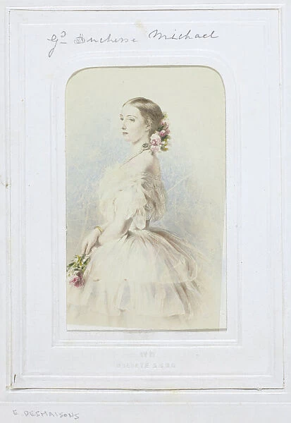 Grand Duchess Michael, 1860-69. Creator: Emile Desmaisons