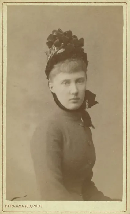 Framed Print : Grand Duchess Serge, Elizabeth of Hesse, half-length portrait, facing front, between 1870 and 1880. Creator: Unknown Framed Print : Grand Duchess Serge, Elizabeth of Hesse, half-length portrait, facing front, between 1870 and 1880. Creator: Unknown
