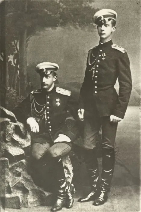 Framed Print : Grand Duke Constantin Constantinovich and Grand Duke Dimitri Constantinovich of Russia, c. 1890 Framed Print : Grand Duke Constantin Constantinovich and Grand Duke Dimitri Constantinovich of Russia, c. 1890