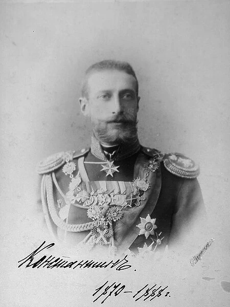 Grand Duke Constantine Constantinovich of Russia, 1880s
